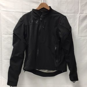 Icon Black Motorcycle Jacket S